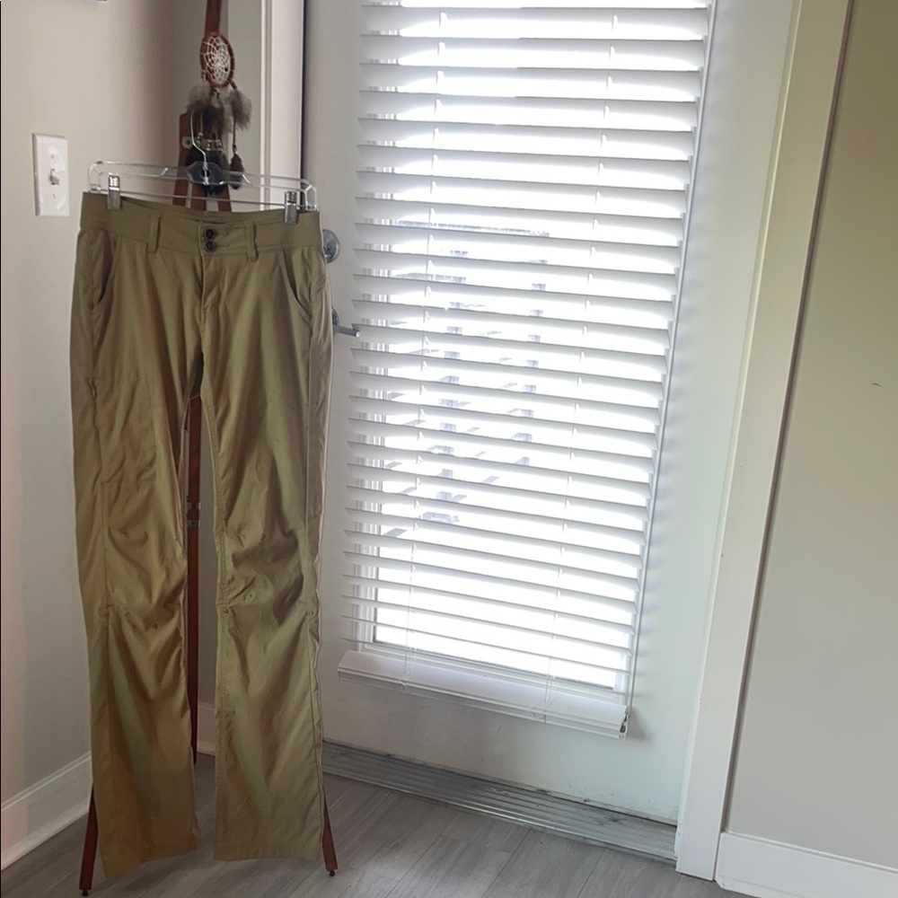 Prana Tan Chino Pants Classic Cotton Blend